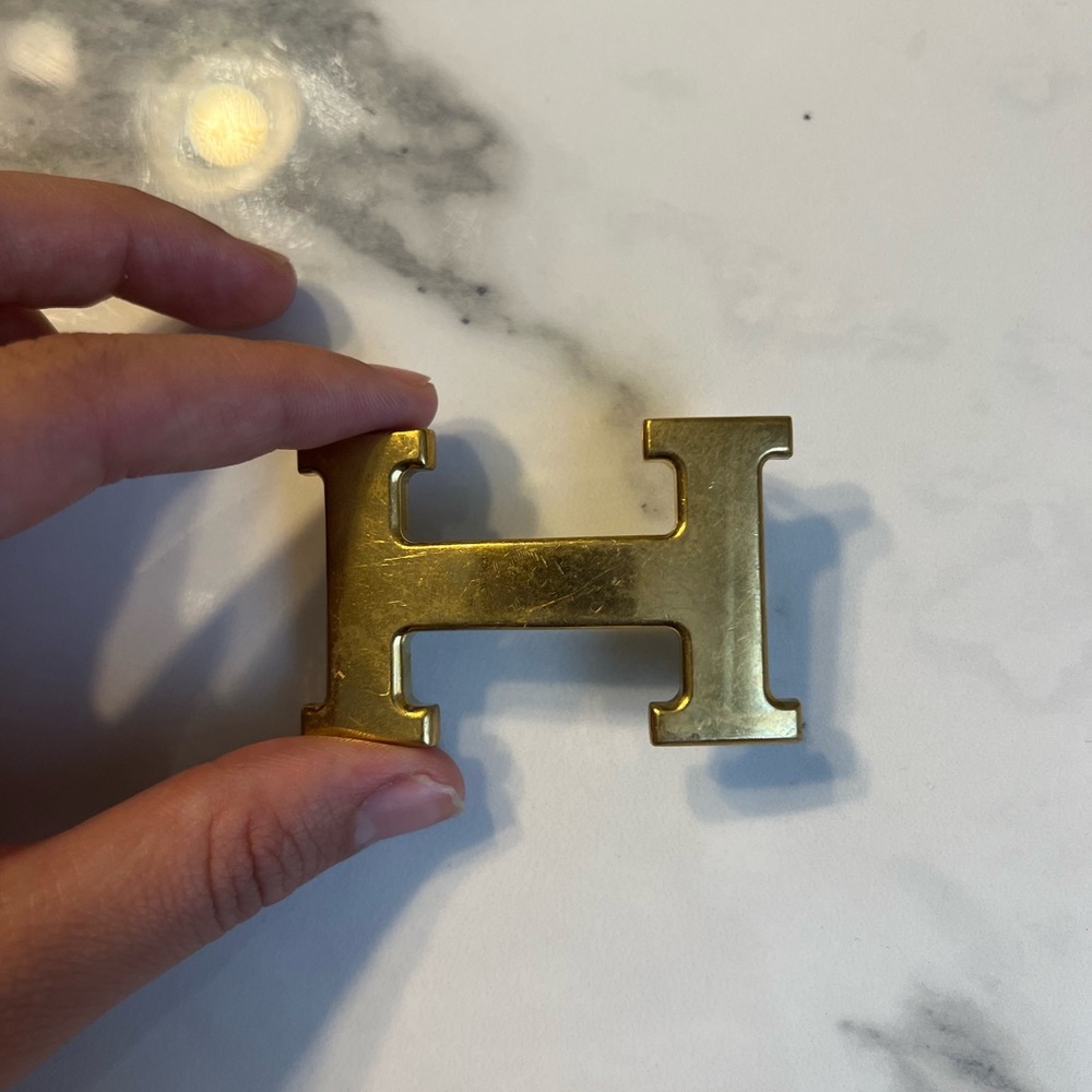%100 Authentic Hermès Belt Buckle